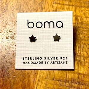 Boma Sterling silver earrings